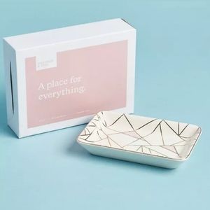 Summer and Rose ceramic jewelry dish